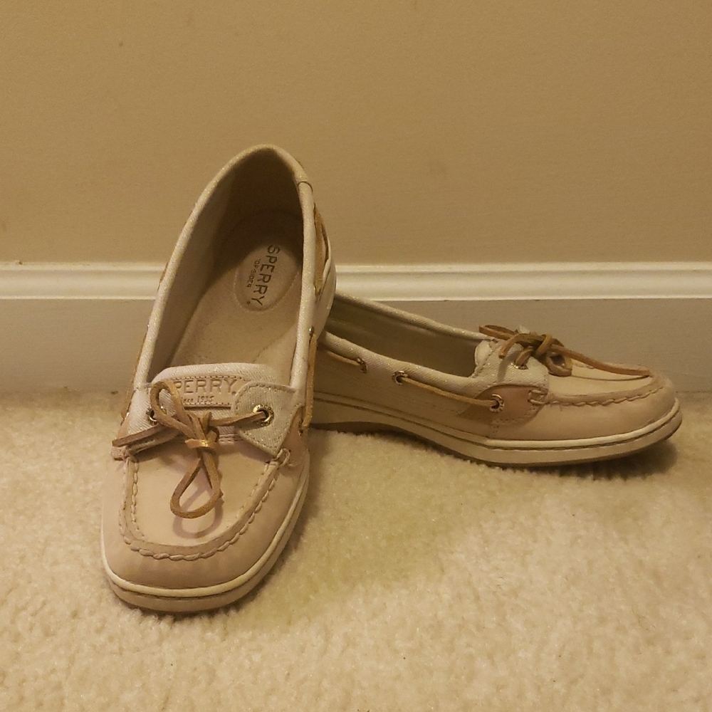 Sperry Women's Cream Loafers